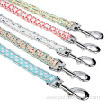 Pet Personalized Polyester Sublimation dog collar leash